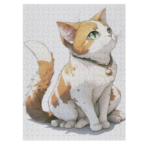 Puzzle 500 Teile Katze Holzpuzzle Für Erwachsene Lernspiel Herausforderungsspielzeug The Puzzles Für Erwachsene Kinder 55×41cm Puzzle 500 Teile Katze Holzpuzzle Für Erwachsene Lernspiel Herausforderungsspielzeug The Puzzles Für Erwachsene Kinder 55×41cm von LLXXHH