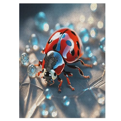Puzzle 500 Teile Marienkäfer Holzpuzzle Für Erwachsene Lernspiel Herausforderungsspielzeug The Puzzles Für Erwachsene Kinder 55×41cm Puzzle 500 Teile Marienkäfer Holzpuzzle Für Erwachsene Lernspiel Herausforderungsspielzeug The Puzzles Für Erwachsene Kinder 55×41cm von LLXXHH