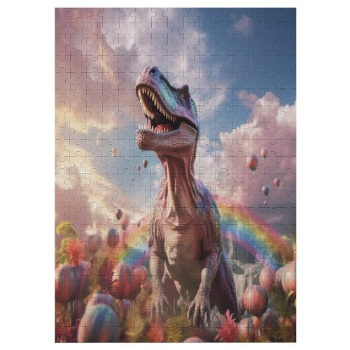 Puzzle Für Erwachsene, Dinosaurier, 300 Puzzleteile Für Kinder, Holzpuzzles, Geeignet Für Erwachsene Lernspiel, 42×30cm Puzzle Für Erwachsene, Dinosaurier, 300 Puzzleteile Für Kinder, Holzpuzzles, Geeignet Für Erwachsene Lernspiel, 42×30cm von LLXXHH