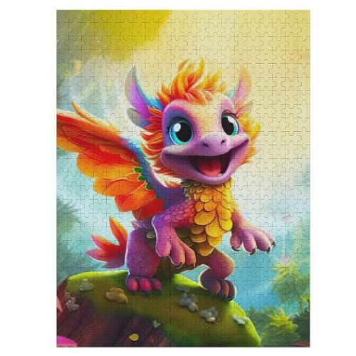 Puzzle Für Erwachsene, Dinosaurier, 500 Puzzleteile Für Kinder, Holzpuzzles, Geeignet Für Erwachsene Lernspiel, 55×41cm Puzzle Für Erwachsene, Dinosaurier, 500 Puzzleteile Für Kinder, Holzpuzzles, Geeignet Für Erwachsene Lernspiel, 55×41cm von LLXXHH