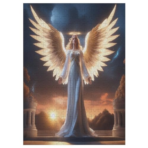 Puzzle Für Erwachsene, Engel, 300 Puzzleteile Für Kinder, Holzpuzzles, Geeignet Für Erwachsene Lernspiel, 42×30cm Puzzle Für Erwachsene, Engel, 300 Puzzleteile Für Kinder, Holzpuzzles, Geeignet Für Erwachsene Lernspiel, 42×30cm von LLXXHH