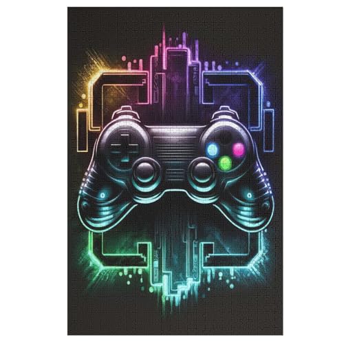 Puzzle Für Erwachsene, Gamepad, 1000 Puzzleteile Für Kinder, Holzpuzzles, Geeignet Für Erwachsene Lernspiel, 78×53cm Puzzle Für Erwachsene, Gamepad, 1000 Puzzleteile Für Kinder, Holzpuzzles, Geeignet Für Erwachsene Lernspiel, 78×53cm von LLXXHH