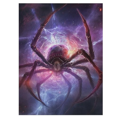 Puzzle Für Erwachsene, Spinne, 500 Puzzleteile Für Kinder, Holzpuzzles, Geeignet Für Erwachsene Lernspiel, 55×41cm Puzzle Für Erwachsene, Spinne, 500 Puzzleteile Für Kinder, Holzpuzzles, Geeignet Für Erwachsene Lernspiel, 55×41cm von LLXXHH