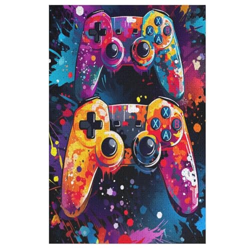 Puzzle Gamepad, 1000 Puzzleteile Für Kinder, Holzpuzzles, Geeignet Für Erwachsene Lernspiel, 78×53cm Puzzle Gamepad, 1000 Puzzleteile Für Kinder, Holzpuzzles, Geeignet Für Erwachsene Lernspiel, 78×53cm von LLXXHH