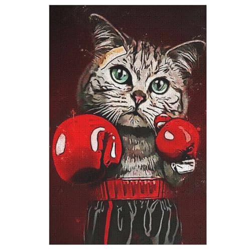 Puzzle Katze, 1000 Puzzleteile Für Kinder, Holzpuzzles, Geeignet Für Erwachsene Lernspiel, 78×53cm Puzzle Katze, 1000 Puzzleteile Für Kinder, Holzpuzzles, Geeignet Für Erwachsene Lernspiel, 78×53cm von LLXXHH