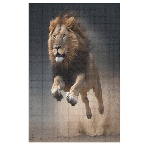 Puzzle Löwe, 1000 Puzzleteile Für Kinder, Holzpuzzles, Geeignet Für Erwachsene Lernspiel, 78×53cm Puzzle Löwe, 1000 Puzzleteile Für Kinder, Holzpuzzles, Geeignet Für Erwachsene Lernspiel, 78×53cm von LLXXHH