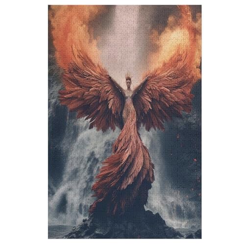 Puzzle Phönix, 1000 Puzzleteile Für Kinder, Holzpuzzles, Geeignet Für Erwachsene Lernspiel, 78×53cm Puzzle Phönix, 1000 Puzzleteile Für Kinder, Holzpuzzles, Geeignet Für Erwachsene Lernspiel, 78×53cm von LLXXHH