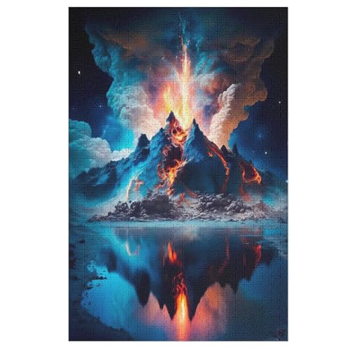 Puzzle Vulkan, 1000 Puzzleteile Für Kinder, Holzpuzzles, Geeignet Für Erwachsene Lernspiel, 78×53cm Puzzle Vulkan, 1000 Puzzleteile Für Kinder, Holzpuzzles, Geeignet Für Erwachsene Lernspiel, 78×53cm von LLXXHH