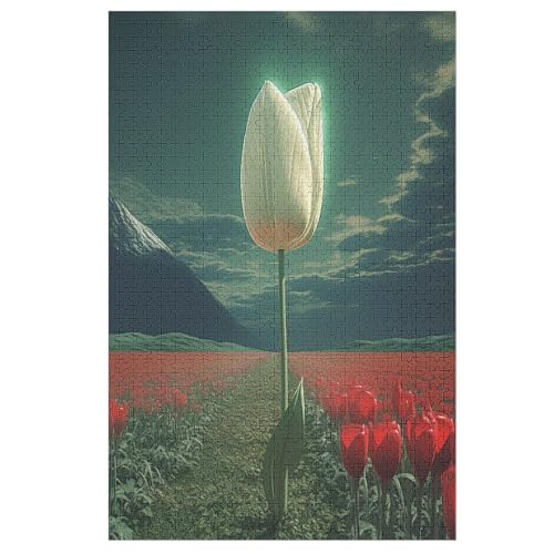 Puzzles Blume, 1000 Teile, Puzzle Aus Holz Für Erwachsene Und Kinder Ab 12 Jahren, Lernspielzeug 78×53cm Puzzles Blume, 1000 Teile, Puzzle Aus Holz Für Erwachsene Und Kinder Ab 12 Jahren, Lernspielzeug 78×53cm von LLXXHH