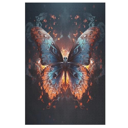 Puzzles Für Erwachsene, 1000 Teile, Schmetterling, Kreative Holzpuzzles, Praktisches Spiel, Familiendekoration 78×53cm Puzzles Für Erwachsene, 1000 Teile, Schmetterling, Kreative Holzpuzzles, Praktisches Spiel, Familiendekoration 78×53cm von LLXXHH