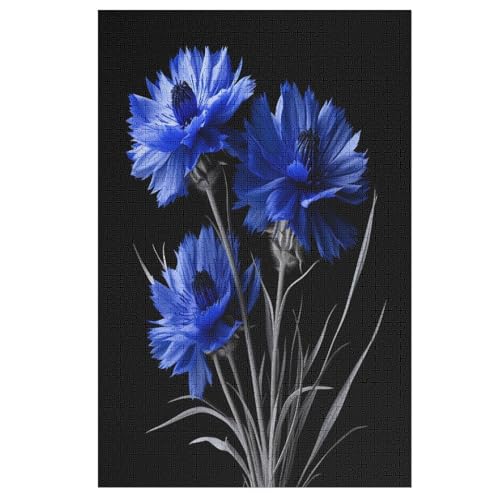 Puzzles Für Erwachsene, Blume Puzzle, 1000 Teile, Kreatives, Geistiges Spielzeug, Kinder, Montagespiele 78×53cm Puzzles Für Erwachsene, Blume Puzzle, 1000 Teile, Kreatives, Geistiges Spielzeug, Kinder, Montagespiele 78×53cm von LLXXHH