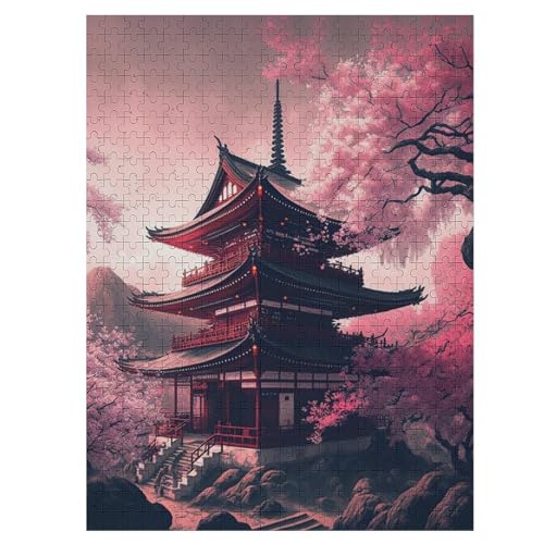 Puzzles Für Erwachsene, Japanese Temple Puzzle, 500 Teile, Kreatives, Geistiges Spielzeug, Kinder, Montagespiele 55×41cm Puzzles Für Erwachsene, Japanese Temple Puzzle, 500 Teile, Kreatives, Geistiges Spielzeug, Kinder, Montagespiele 55×41cm von LLXXHH