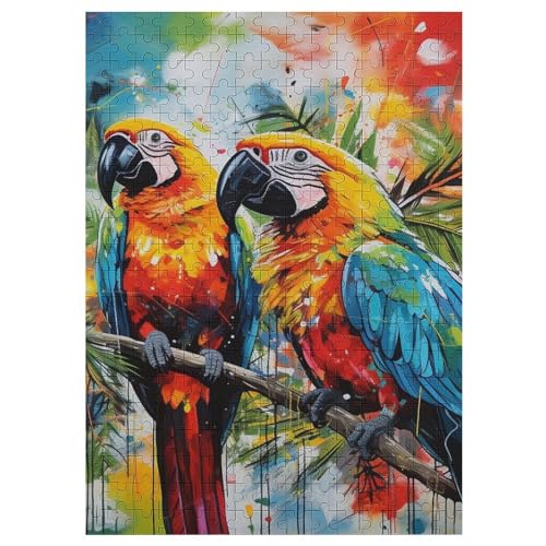 Puzzles Für Erwachsene Papagei,300-teilige Puzzle Für Erwachsene Und Kinder Ab 12 Jahren, Holzpuzzles Für Die Heimdekoration, 42×30cm Puzzles Für Erwachsene Papagei,300-teilige Puzzle Für Erwachsene Und Kinder Ab 12 Jahren, Holzpuzzles Für Die Heimdekoration, 42×30cm von LLXXHH
