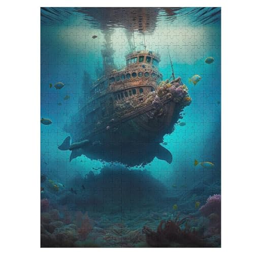 Puzzles Für Erwachsene Unterwasserwelt,500-teilige Puzzle Für Erwachsene Und Kinder Ab 12 Jahren, Holzpuzzles Für Die Heimdekoration, 55×41cm Puzzles Für Erwachsene Unterwasserwelt,500-teilige Puzzle Für Erwachsene Und Kinder Ab 12 Jahren, Holzpuzzles Für Die Heimdekoration, 55×41cm von LLXXHH