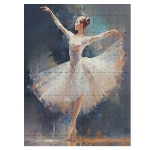 Puzzles Für Erwachsene: Ballett, 500-teiliges Holzpuzzle Für Erwachsene Und Kinder Ab 12 Jahren. Tolles Geschenk Für Erwachsene 55×41cm Puzzles Für Erwachsene: Ballett, 500-teiliges Holzpuzzle Für Erwachsene Und Kinder Ab 12 Jahren. Tolles Geschenk Für Erwachsene 55×41cm von LLXXHH