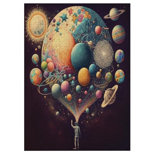 Puzzles Für Erwachsene: Colorful Planet, 300-teiliges Holzpuzzle Für Erwachsene Und Kinder Ab 12 Jahren. Tolles Geschenk Für Erwachsene 42×30cm Puzzles Für Erwachsene: Colorful Planet, 300-teiliges Holzpuzzle Für Erwachsene Und Kinder Ab 12 Jahren. Tolles Geschenk Für Erwachsene 42×30cm von LLXXHH