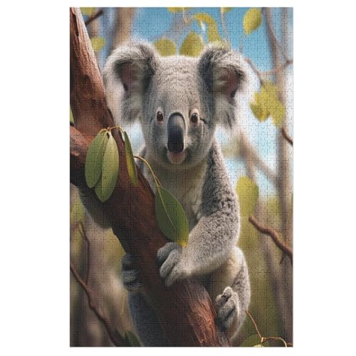 Puzzles Koala, 1000 Teile, Puzzle Aus Holz Für Erwachsene Und Kinder Ab 12 Jahren, Lernspielzeug 78×53cm Puzzles Koala, 1000 Teile, Puzzle Aus Holz Für Erwachsene Und Kinder Ab 12 Jahren, Lernspielzeug 78×53cm von LLXXHH