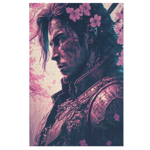 Puzzles Ninja, 1000 Teile, Puzzle Aus Holz Für Erwachsene Und Kinder Ab 12 Jahren, Lernspielzeug 78×53cm Puzzles Ninja, 1000 Teile, Puzzle Aus Holz Für Erwachsene Und Kinder Ab 12 Jahren, Lernspielzeug 78×53cm von LLXXHH