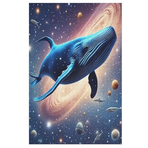 Puzzles Wal, 1000-teiliges Holzpuzzle Für Erwachsene Und Kinder Ab 12 Jahren. Tolles Geschenk Für Erwachsene 78×53cm Puzzles Wal, 1000-teiliges Holzpuzzle Für Erwachsene Und Kinder Ab 12 Jahren. Tolles Geschenk Für Erwachsene 78×53cm von LLXXHH