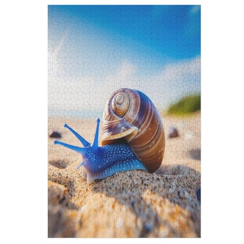 Schnecken Puzzles 1000 Teile Erwachsener Kniffel Spaß Für Die Ganze Familie, Holzpuzzle Kinder Erwachsene, Impossible Puzzle Schwer 78×53cm Schnecken Puzzles 1000 Teile Erwachsener Kniffel Spaß Für Die Ganze Familie, Holzpuzzle Kinder Erwachsene, Impossible Puzzle Schwer 78×53cm von LLXXHH