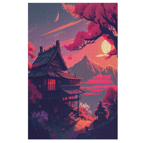 Schöne Landschaft Puzzles 1000 Teile Erwachsener Kniffel Spaß Für Die Ganze Familie, Holzpuzzle Kinder Erwachsene, Impossible Puzzle Schwer 78×53cm Schöne Landschaft Puzzles 1000 Teile Erwachsener Kniffel Spaß Für Die Ganze Familie, Holzpuzzle Kinder Erwachsene, Impossible Puzzle Schwer 78×53cm von LLXXHH