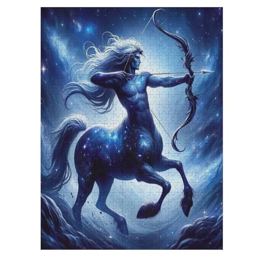 Schütze 500 Teile Premium-Puzzles Für Erwachsene Kinder- Holzpuzzles Spaß Und Lernspiele - Perfekte Puzzle-Geschenke 55×41cm Schütze 500 Teile Premium-Puzzles Für Erwachsene Kinder- Holzpuzzles Spaß Und Lernspiele - Perfekte Puzzle-Geschenke 55×41cm von LLXXHH