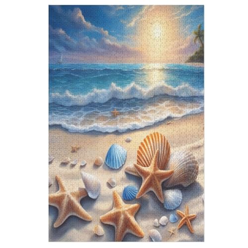 Strand -Puzzle, 1000 Teile,Holzpuzzle Für Erwachsene Kinder, Lustiges Spielzeug, Denkspiel, Bildungsspiel, 78×53cm Strand -Puzzle, 1000 Teile,Holzpuzzle Für Erwachsene Kinder, Lustiges Spielzeug, Denkspiel, Bildungsspiel, 78×53cm von LLXXHH