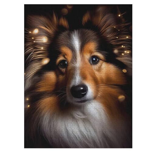 Süßer Hund Puzzles 500 Teile Erwachsener Kniffel Spaß Für Die Ganze Familie, Holzpuzzle Kinder Erwachsene, Impossible Puzzle Schwer 55×41cm Süßer Hund Puzzles 500 Teile Erwachsener Kniffel Spaß Für Die Ganze Familie, Holzpuzzle Kinder Erwachsene, Impossible Puzzle Schwer 55×41cm von LLXXHH