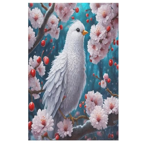 Süßer Vogel Puzzles 1000 Teile Erwachsener Kniffel Spaß Für Die Ganze Familie, Holzpuzzle Kinder Erwachsene, Impossible Puzzle Schwer 78×53cm Süßer Vogel Puzzles 1000 Teile Erwachsener Kniffel Spaß Für Die Ganze Familie, Holzpuzzle Kinder Erwachsene, Impossible Puzzle Schwer 78×53cm von LLXXHH