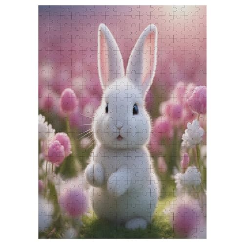 Süßes Kaninchen Puzzle 300 Teile, Holzpuzzle Für Erwachsene Kinder, Impossible Puzzles, Geschicklichkeitsspiel Für Die Ganze Familie 42×30cm Süßes Kaninchen Puzzle 300 Teile, Holzpuzzle Für Erwachsene Kinder, Impossible Puzzles, Geschicklichkeitsspiel Für Die Ganze Familie 42×30cm von LLXXHH