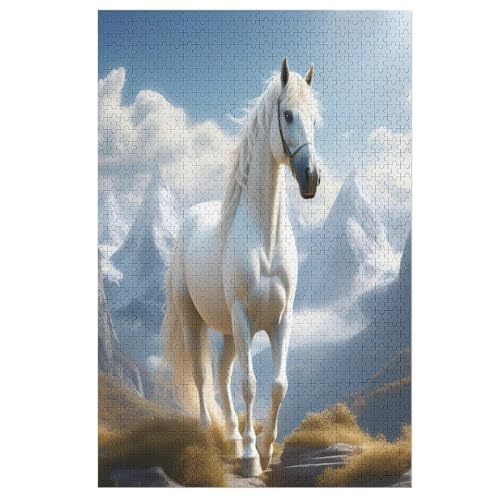 Tier Horse Puzzles 1000 Teile Erwachsener Kniffel Spaß Für Die Ganze Familie, Holzpuzzle Kinder Erwachsene, Impossible Puzzle Schwer 78×53cm Tier Horse Puzzles 1000 Teile Erwachsener Kniffel Spaß Für Die Ganze Familie, Holzpuzzle Kinder Erwachsene, Impossible Puzzle Schwer 78×53cm von LLXXHH