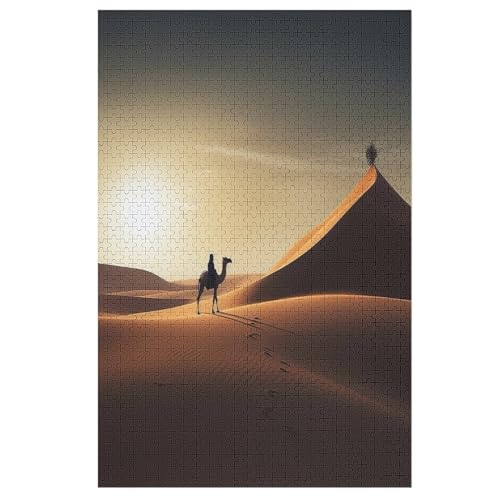 Tier Kamel 1000 Teile Puzzles Für Erwachsene Holzpuzzle Familienpuzzlespiel Stressabbau-Puzzle Für Kinder Ab 12 Jahren 78×53cm Tier Kamel 1000 Teile Puzzles Für Erwachsene Holzpuzzle Familienpuzzlespiel Stressabbau-Puzzle Für Kinder Ab 12 Jahren 78×53cm von LLXXHH