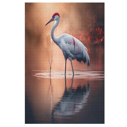 Tierischer Kran 1000 Teile Puzzles Für Erwachsene Holzpuzzle Familienpuzzlespiel Stressabbau-Puzzle Für Erwachsene Kinder Ab 12 Jahren 78×53cm Tierischer Kran 1000 Teile Puzzles Für Erwachsene Holzpuzzle Familienpuzzlespiel Stressabbau-Puzzle Für Erwachsene Kinder Ab 12 Jahren 78×53cm von LLXXHH