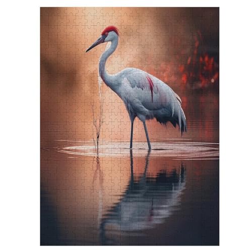 Tierischer Kran Holzpuzzle 500 Teile Klassische Puzzles Erwachsene Kinder Puzzle DIY Kit Holzspielzeug Einzigartiges Geschenk 55×41cm Tierischer Kran Holzpuzzle 500 Teile Klassische Puzzles Erwachsene Kinder Puzzle DIY Kit Holzspielzeug Einzigartiges Geschenk 55×41cm von LLXXHH