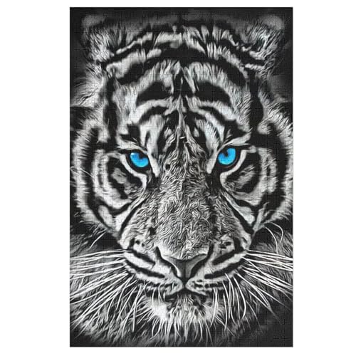 Tiger Puzzles 1000 Teile Erwachsener Kniffel Spaß Für Die Ganze Familie, Holzpuzzle Kinder Erwachsene, Impossible Puzzle Schwer 78×53cm Tiger Puzzles 1000 Teile Erwachsener Kniffel Spaß Für Die Ganze Familie, Holzpuzzle Kinder Erwachsene, Impossible Puzzle Schwer 78×53cm von LLXXHH