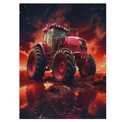 Traktor Puzzles Für Erwachsene, 500-teiliges Holzpuzzle, Geeignet Für Kinder Ab 12 Jahren, Die Pädagogische Puzzle Lernen 55×41cm Traktor Puzzles Für Erwachsene, 500-teiliges Holzpuzzle, Geeignet Für Kinder Ab 12 Jahren, Die Pädagogische Puzzle Lernen 55×41cm von LLXXHH
