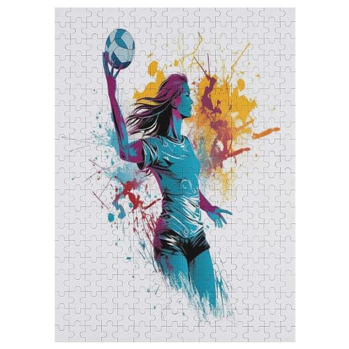 Volleyball 300 Teile Puzzles Für Erwachsene, Impossible Puzzle, Geschicklichkeitsspiel Für Die Ganze Familie, Kinder Holzpuzzle 42×30cm Volleyball 300 Teile Puzzles Für Erwachsene, Impossible Puzzle, Geschicklichkeitsspiel Für Die Ganze Familie, Kinder Holzpuzzle 42×30cm von LLXXHH