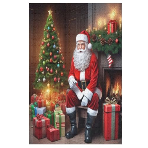 Weihnachtsmann Puzzles 1000 Teile Erwachsener Kniffel Spaß Für Die Ganze Familie, Holzpuzzle Kinder Erwachsene, Impossible Puzzle Schwer 78×53cm Weihnachtsmann Puzzles 1000 Teile Erwachsener Kniffel Spaß Für Die Ganze Familie, Holzpuzzle Kinder Erwachsene, Impossible Puzzle Schwer 78×53cm von LLXXHH