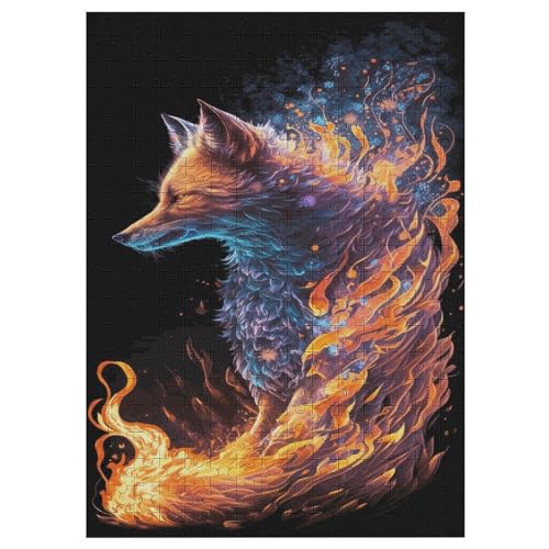 Wolf 300 Teile Puzzles Für Erwachsene Holzpuzzle Familienpuzzlespiel Stressabbau-Puzzle Für Erwachsene Kinder Ab 12 Jahren 42×30cm Wolf 300 Teile Puzzles Für Erwachsene Holzpuzzle Familienpuzzlespiel Stressabbau-Puzzle Für Erwachsene Kinder Ab 12 Jahren 42×30cm von LLXXHH
