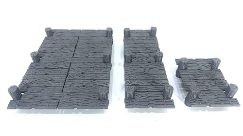 LM3D 3 Federstege für Szenografie für Wargames und Fantasy-Miniaturen, 28 mm/32 mm, 3D-Druck LM3D 3 Federstege für Szenografie für Wargames und Fantasy-Miniaturen, 28 mm/32 mm, 3D-Druck von LM3D