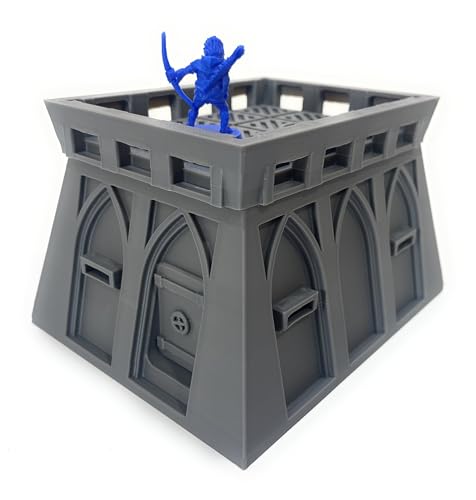LM3D Bunker Gothic Sci-Fi, Grimdark Szenografie für Wargames, 28 mm, 3D-Druck LM3D Bunker Gothic Sci-Fi, Grimdark Szenografie für Wargames, 28 mm, 3D-Druck von LM3D