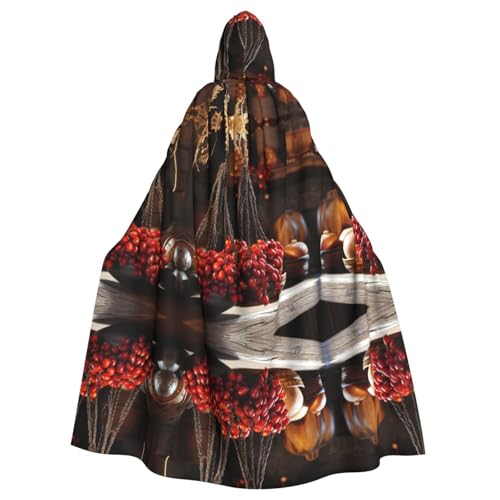 LMNUDS Berries Rustikaler Vogelfutterspender für Erwachsene, geheimnisvolle Renaissance, Kapuzenmantel, Umhang, Halloween, Weihnachten, Cosplay, Kostüm, Party, Umhang für Erwachsene LMNUDS Berries Rustikaler Vogelfutterspender für Erwachsene, geheimnisvolle Renaissance, Kapuzenmantel, Umhang, Halloween, Weihnachten, Cosplay, Kostüm, Party, Umhang für Erwachsene von LMNUDS