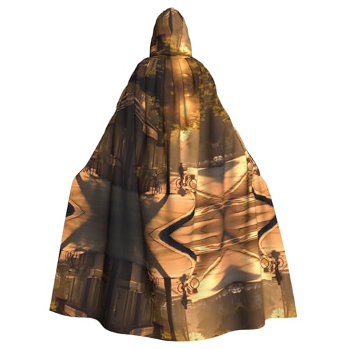 LMNUDS Good Morning Unisex Mysterious Renaissance Kapuzenmantel Umhang Halloween Weihnachten Cosplay Kostüm Party Umhang Erwachsene Umhang LMNUDS Good Morning Unisex Mysterious Renaissance Kapuzenmantel Umhang Halloween Weihnachten Cosplay Kostüm Party Umhang Erwachsene Umhang von LMNUDS