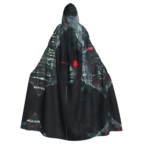 LMNUDS Hacker Era Unisex Mysterious Renaissance Hooded Robe Cloak Halloween Christmas Cosplay Costume Party Cape Adult Cloak LMNUDS Hacker Era Unisex Mysterious Renaissance Hooded Robe Cloak Halloween Christmas Cosplay Costume Party Cape Adult Cloak von LMNUDS