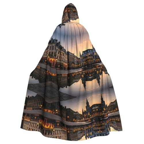 LMNUDS Jackson Square Unisex Mysterious Renaissance Kapuzenmantel Umhang Halloween Weihnachten Cosplay Kostüm Party Umhang Erwachsene Umhang LMNUDS Jackson Square Unisex Mysterious Renaissance Kapuzenmantel Umhang Halloween Weihnachten Cosplay Kostüm Party Umhang Erwachsene Umhang von LMNUDS