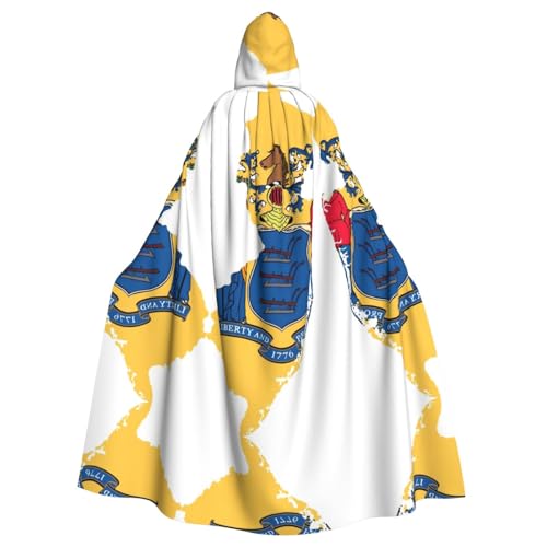 LMNUDS New Jersey Flagge, Karte, Unisex, geheimnisvolle Renaissance, Kapuzenmantel, Umhang, Halloween, Weihnachten, Cosplay, Kostüm, Party, Umhang für Erwachsene LMNUDS New Jersey Flagge, Karte, Unisex, geheimnisvolle Renaissance, Kapuzenmantel, Umhang, Halloween, Weihnachten, Cosplay, Kostüm, Party, Umhang für Erwachsene von LMNUDS