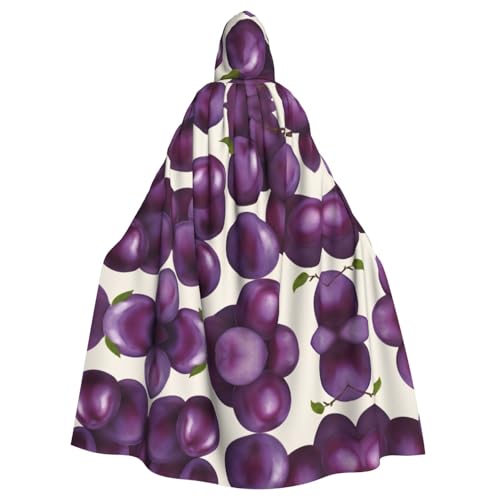 LMNUDS Purple Plum 01 Unisex Mysterious Renaissance Kapuzenmantel Umhang Halloween Weihnachten Cosplay Kostüm Party Umhang Erwachsene Umhang LMNUDS Purple Plum 01 Unisex Mysterious Renaissance Kapuzenmantel Umhang Halloween Weihnachten Cosplay Kostüm Party Umhang Erwachsene Umhang von LMNUDS