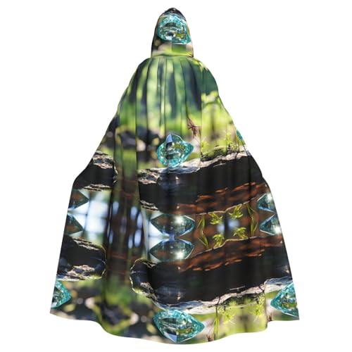 LMNUDS Rain Drops Over Rock Unisex Mysterious Renaissance Hooded Robe Cloak Halloween Christmas Cosplay Costume Party Cape Adult Cloak LMNUDS Rain Drops Over Rock Unisex Mysterious Renaissance Hooded Robe Cloak Halloween Christmas Cosplay Costume Party Cape Adult Cloak von LMNUDS