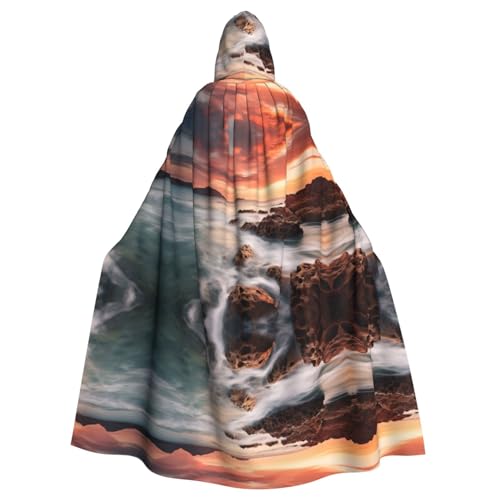 LMNUDS Serene Coastal Unisex Mysterious Renaissance Kapuzenumhang Halloween Weihnachten Cosplay Kostüm Party Umhang Erwachsene Umhang LMNUDS Serene Coastal Unisex Mysterious Renaissance Kapuzenumhang Halloween Weihnachten Cosplay Kostüm Party Umhang Erwachsene Umhang von LMNUDS