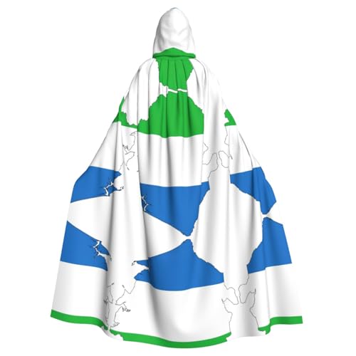 LMNUDS Sierra Leone Flaggenkarte, Unisex, geheimnisvolle Renaissance, Kapuzenmantel, Umhang, Halloween, Weihnachten, Cosplay, Kostüm, Party, Umhang für Erwachsene LMNUDS Sierra Leone Flaggenkarte, Unisex, geheimnisvolle Renaissance, Kapuzenmantel, Umhang, Halloween, Weihnachten, Cosplay, Kostüm, Party, Umhang für Erwachsene von LMNUDS